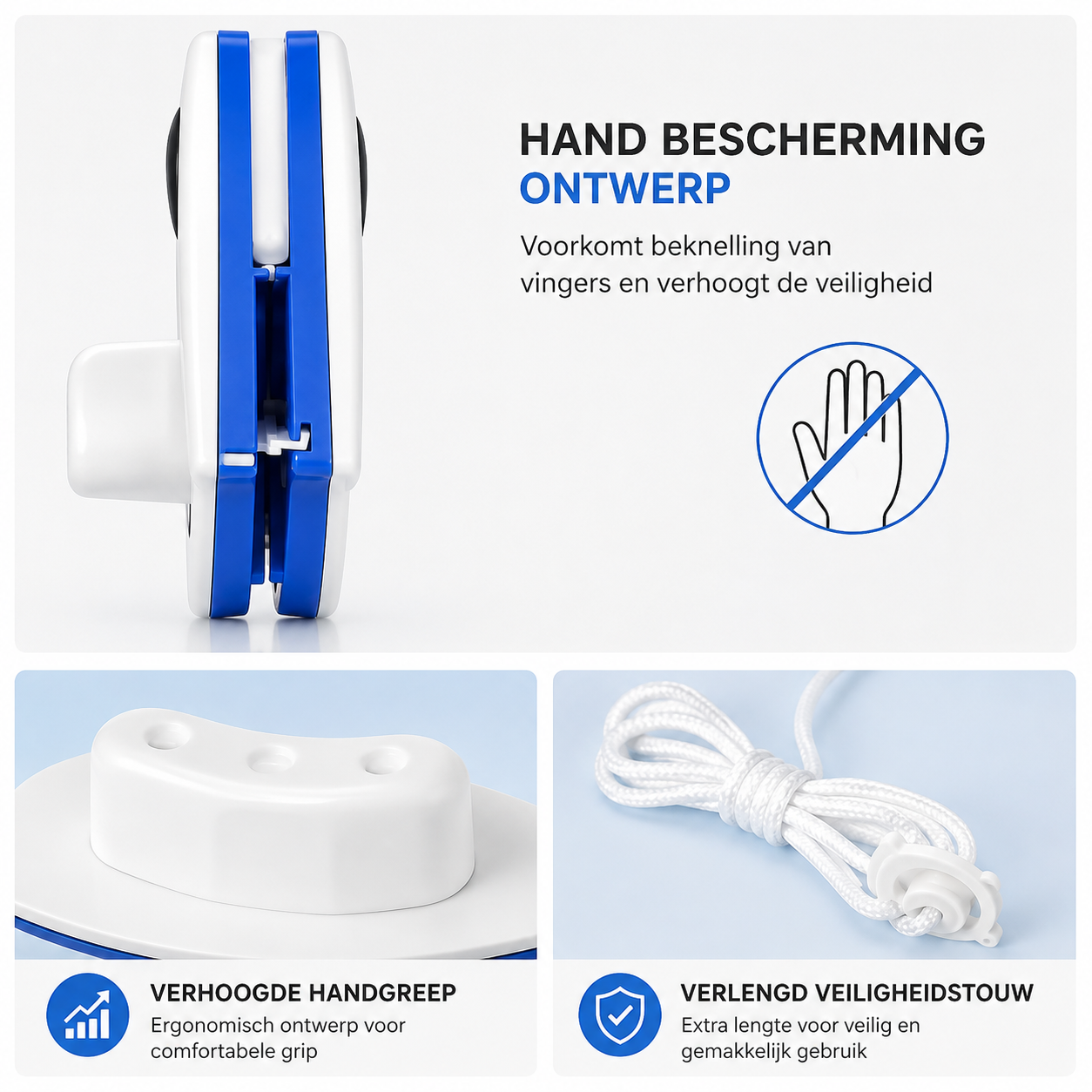 Magnetische Raamreiniger Pro – Dubbelzijdige Glasreiniger